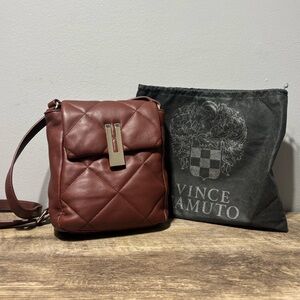 Vince Camuto Doty Quilted Leather Crossbody